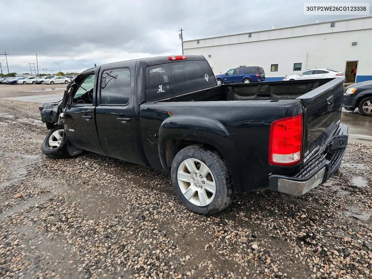 2012 GMC SIERRA VIN 3GTP2WE26CG123338 — фото 2