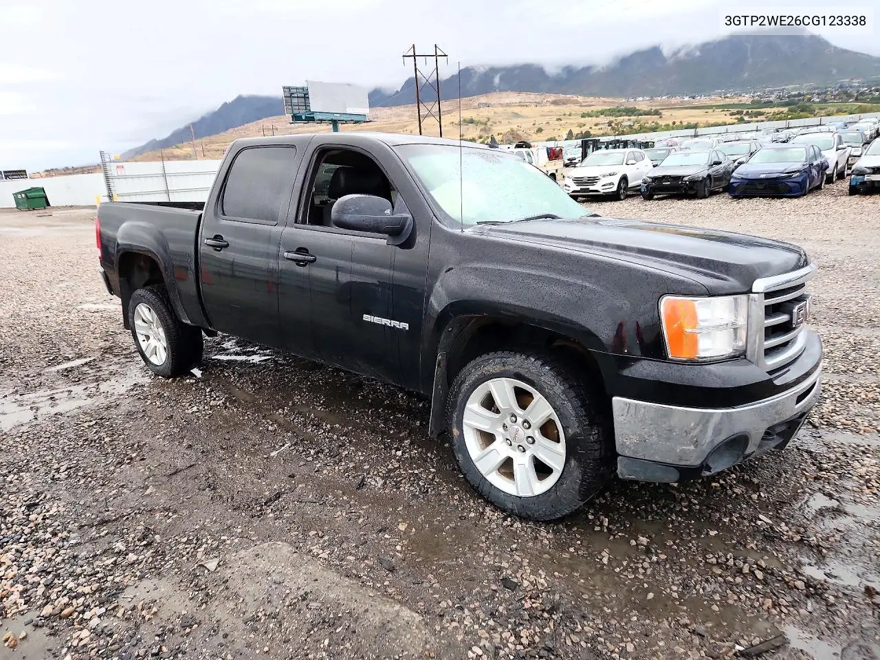 2012 GMC SIERRA VIN 3GTP2WE26CG123338 — фото 4