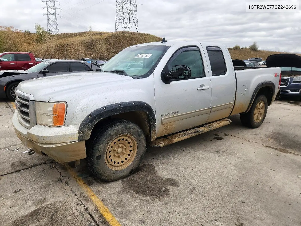 GMC SIERRA 2012, VIN 1GTR2WE77CZ242696