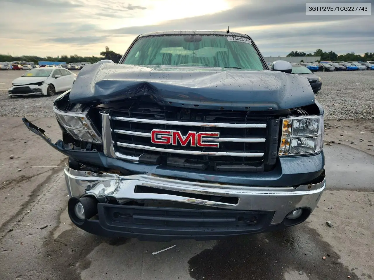 2012 GMC SIERRA VIN 3GTP2VE71CG227743 — фото 5
