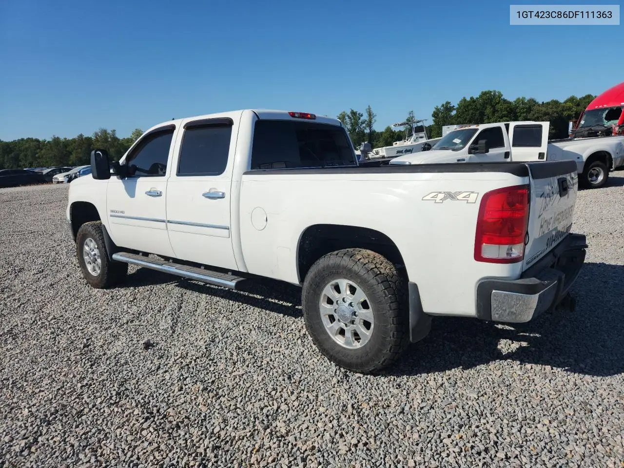 2013 GMC SIERRA VIN 1GT423C86DF111363 — фото 2