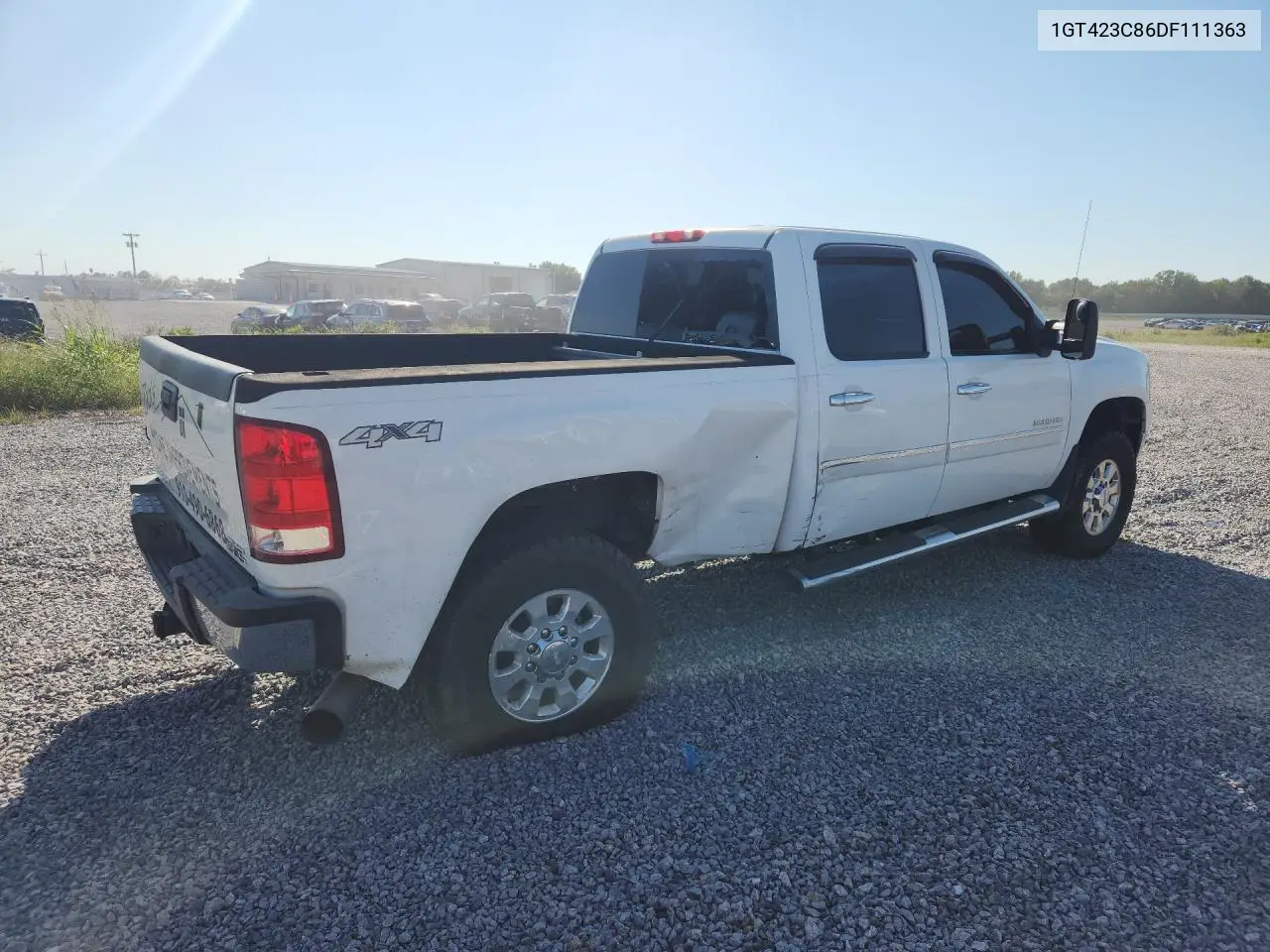 2013 GMC SIERRA VIN 1GT423C86DF111363 — фото 3