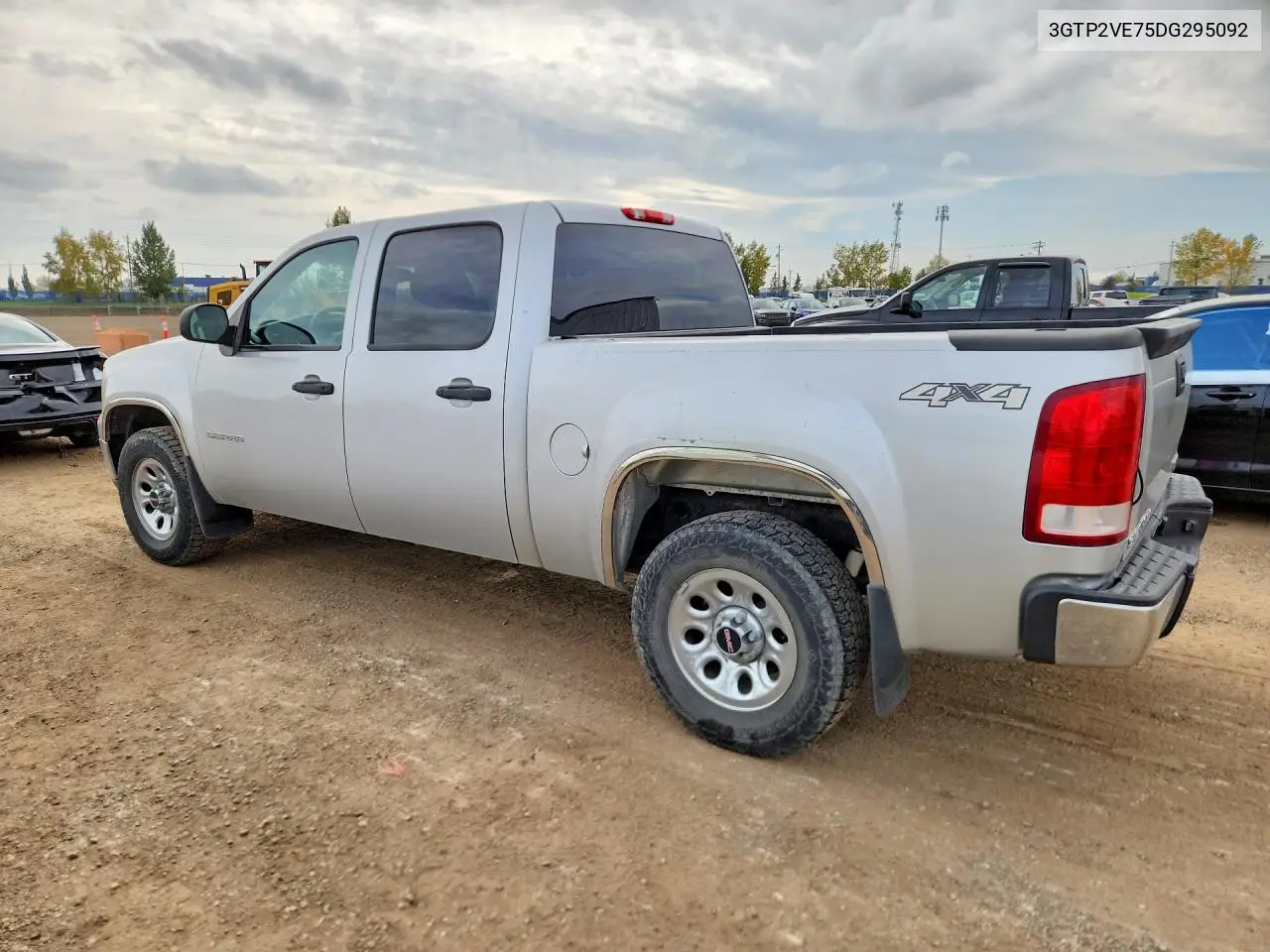2013 GMC SIERRA VIN 3GTP2VE75DG295092 — фото 2