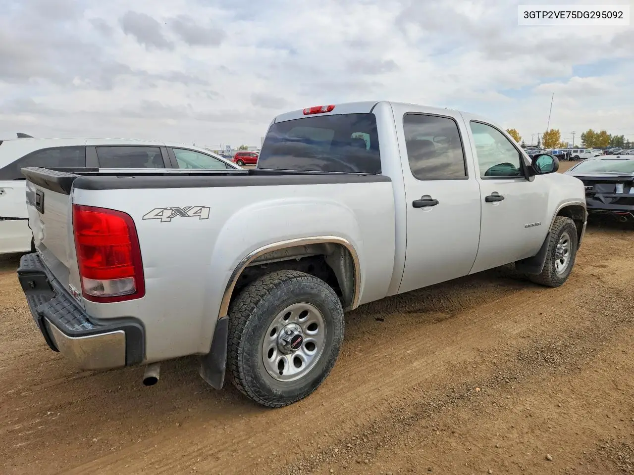 2013 GMC SIERRA VIN 3GTP2VE75DG295092 — фото 3