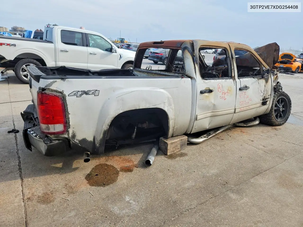 2013 GMC SIERRA VIN 3GTP2VE7XDG254408 — фото 3