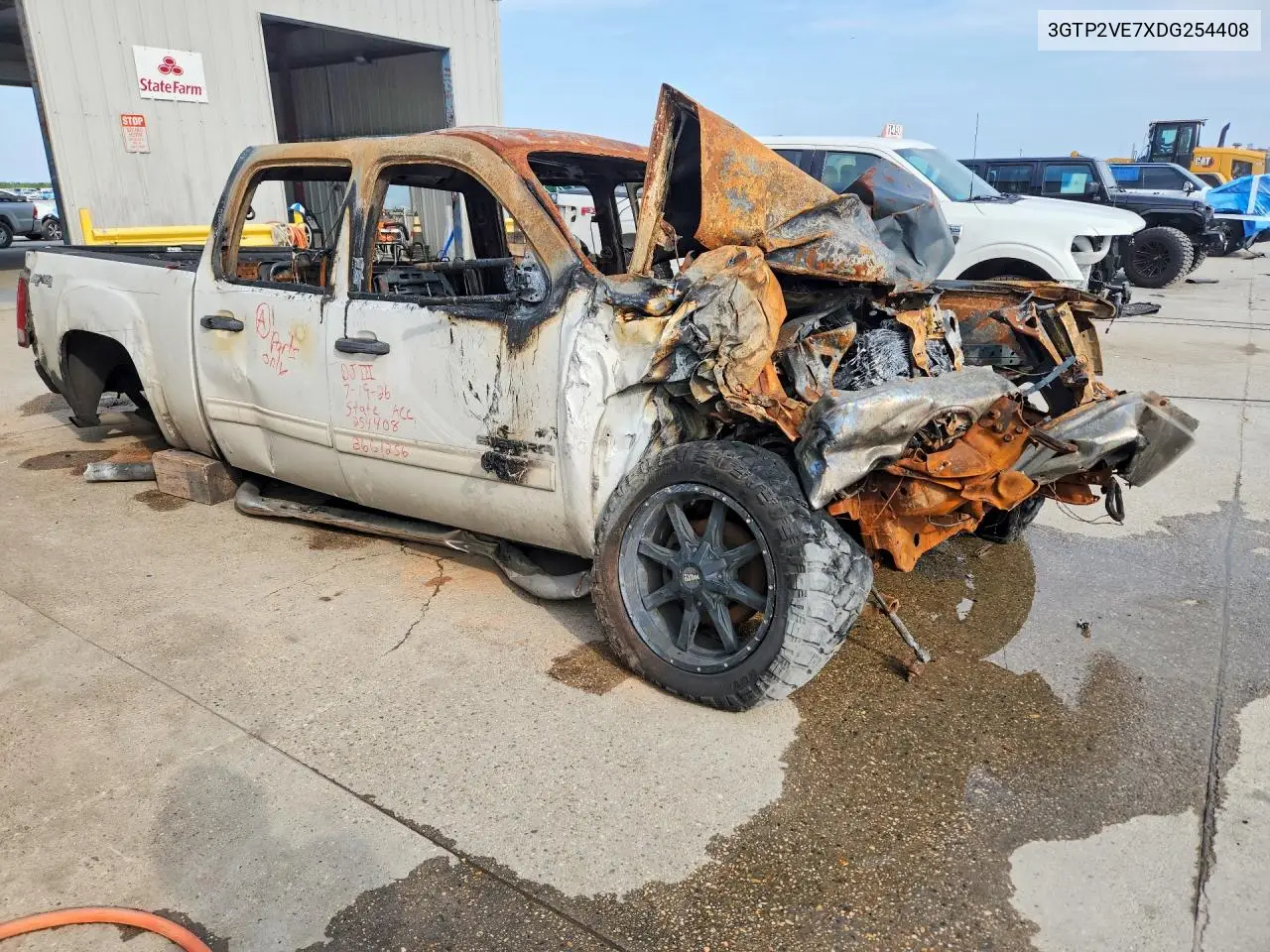 2013 GMC SIERRA VIN 3GTP2VE7XDG254408 — фото 4