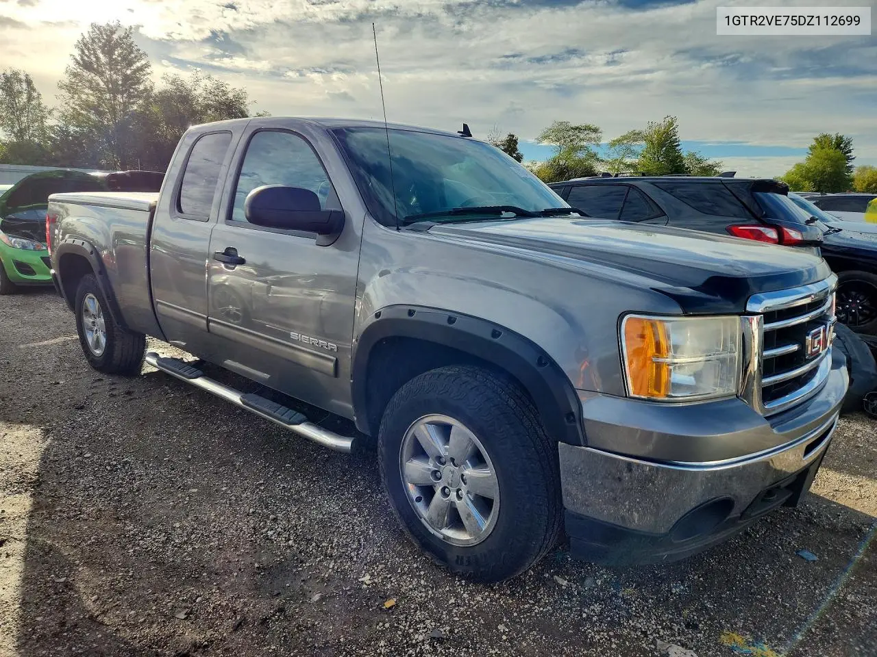 2013 GMC SIERRA VIN 1GTR2VE75DZ112699 — фото 4