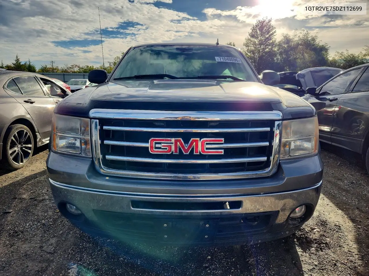2013 GMC SIERRA VIN 1GTR2VE75DZ112699 — фото 5