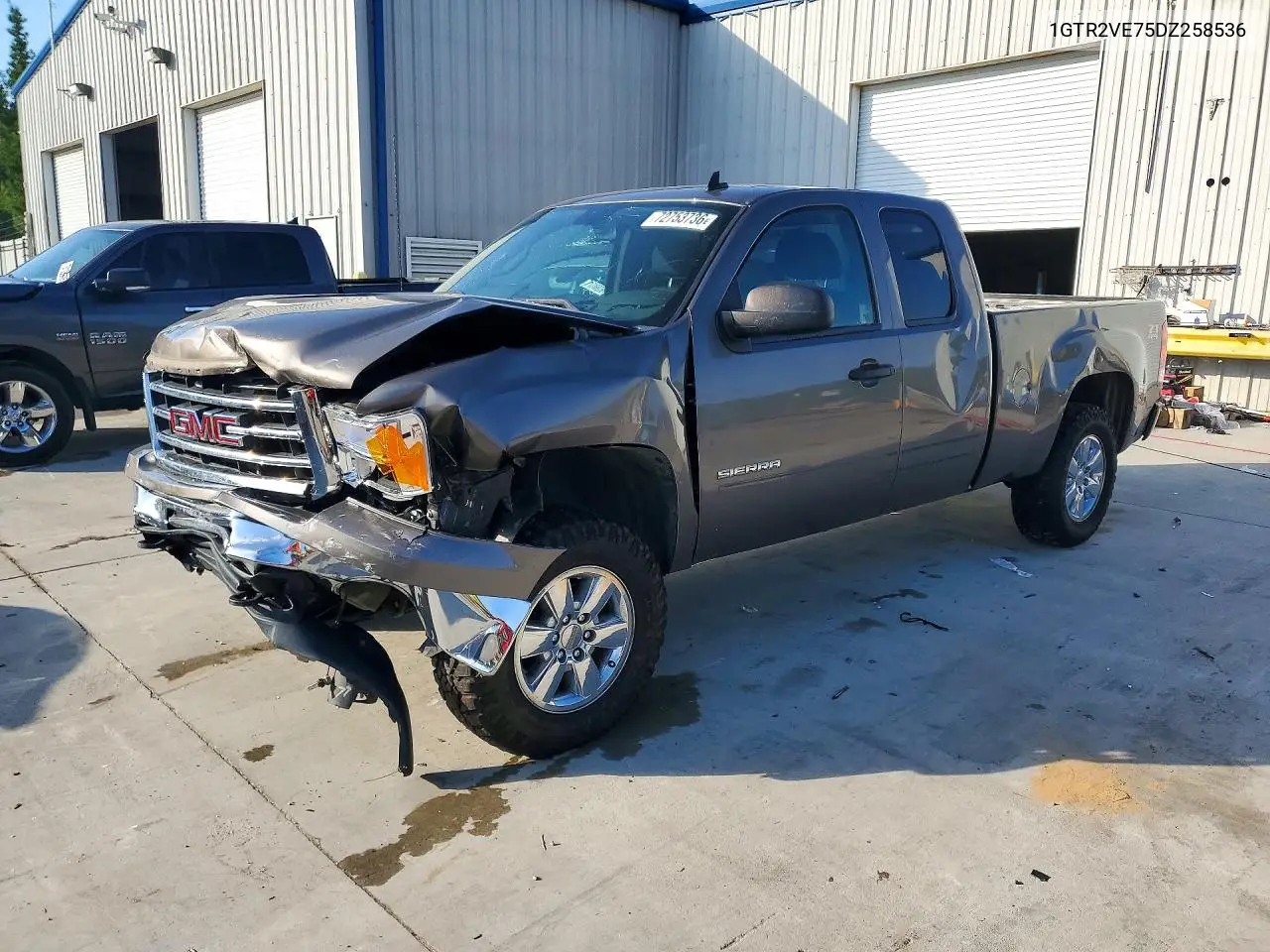 GMC SIERRA 2013, VIN 1GTR2VE75DZ258536