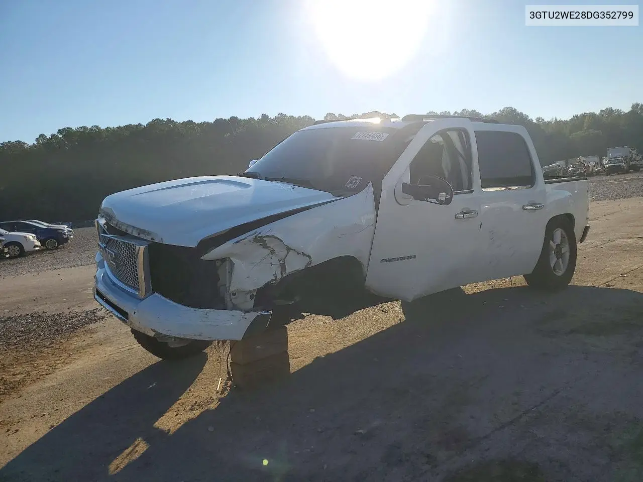 GMC SIERRA 2013, VIN 3GTU2WE28DG352799