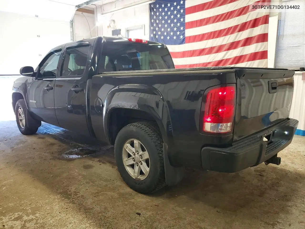 2013 GMC SIERRA VIN 3GTP2VE71DG134402 — фото 2
