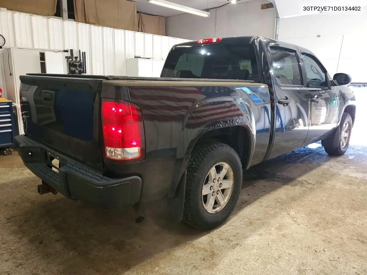 2013 GMC SIERRA VIN 3GTP2VE71DG134402 — фото 3