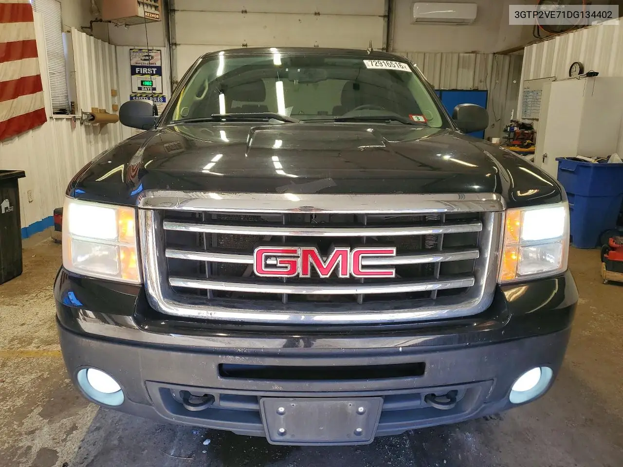 2013 GMC SIERRA VIN 3GTP2VE71DG134402 — фото 5