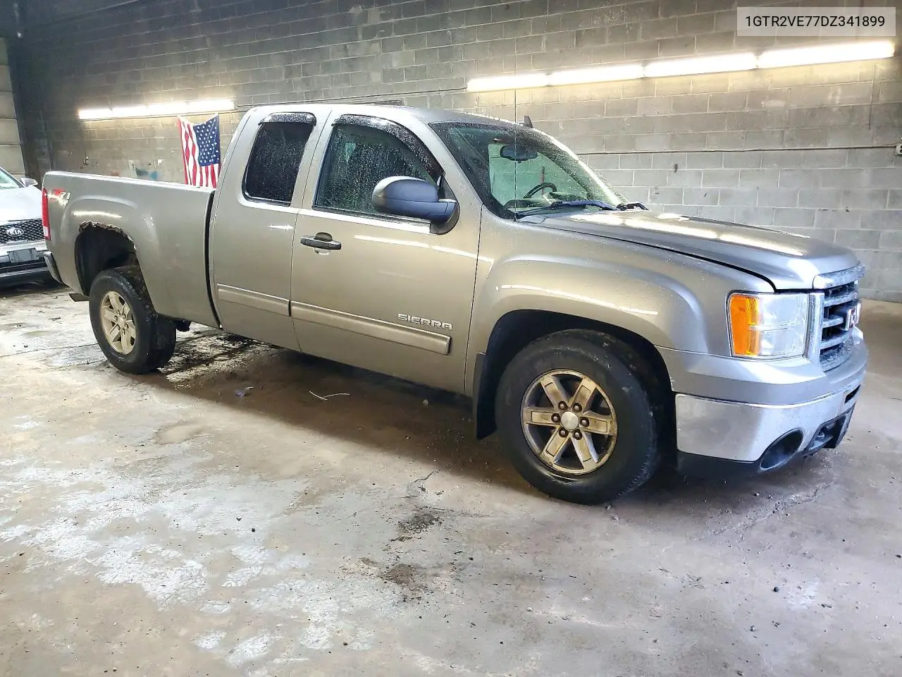 2013 GMC SIERRA VIN 1GTR2VE77DZ341899 — фото 4