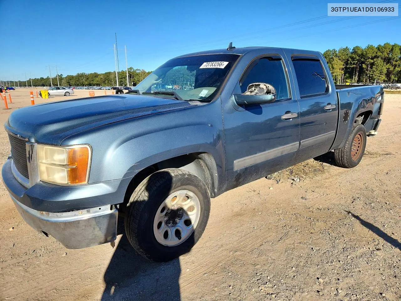 GMC SIERRA 2013, VIN 3GTP1UEA1DG106933