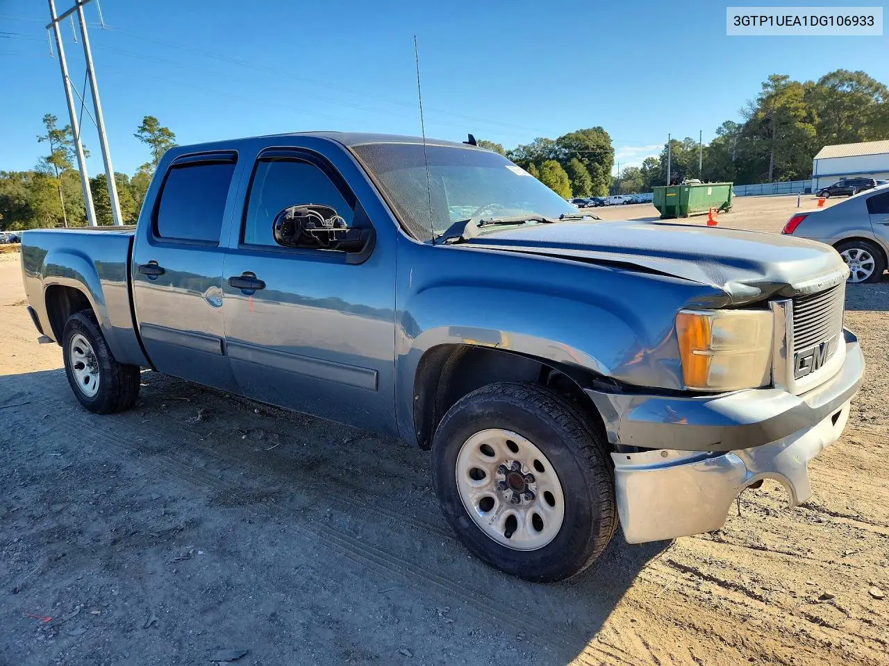 2013 GMC SIERRA VIN 3GTP1UEA1DG106933 — фото 4