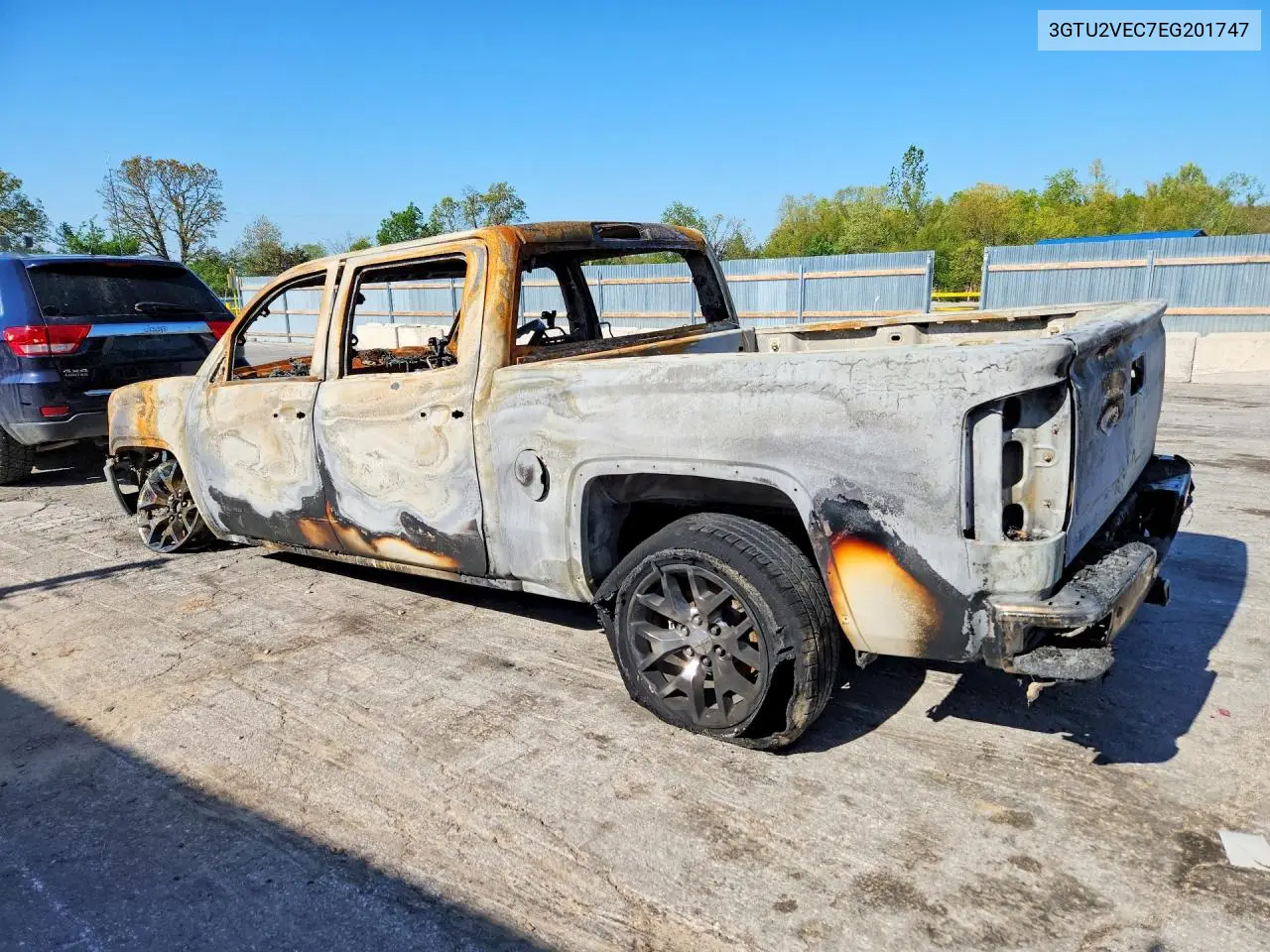 2014 GMC SIERRA VIN 3GTU2VEC7EG201747 — фото 2