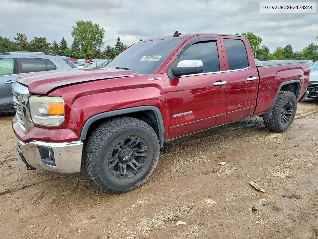 GMC SIERRA 2014, VIN 1GTV2UECXEZ173344