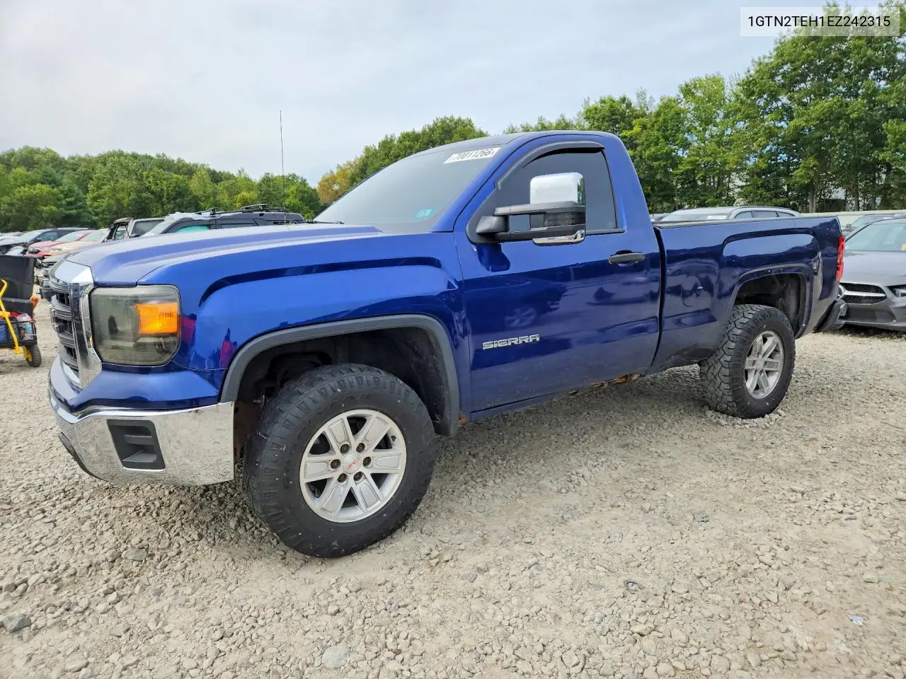 GMC SIERRA 2014, VIN 1GTN2TEH1EZ242315