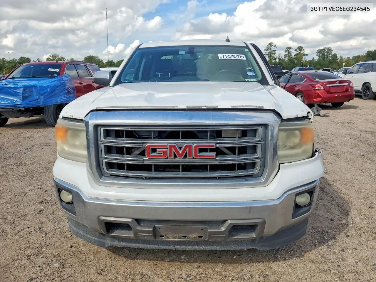 2014 GMC SIERRA VIN 3GTP1VEC6EG234545 — фото 5