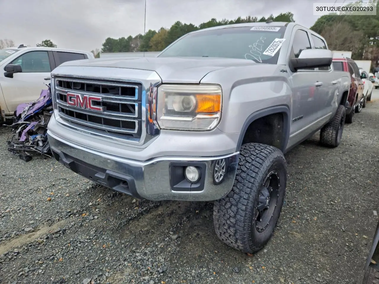 GMC SIERRA 2014, VIN 3GTU2UECXEG202935