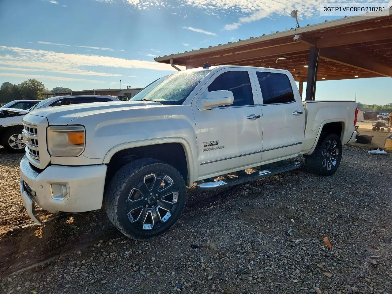 GMC SIERRA 2014, VIN 3GTP1VEC8EG210781