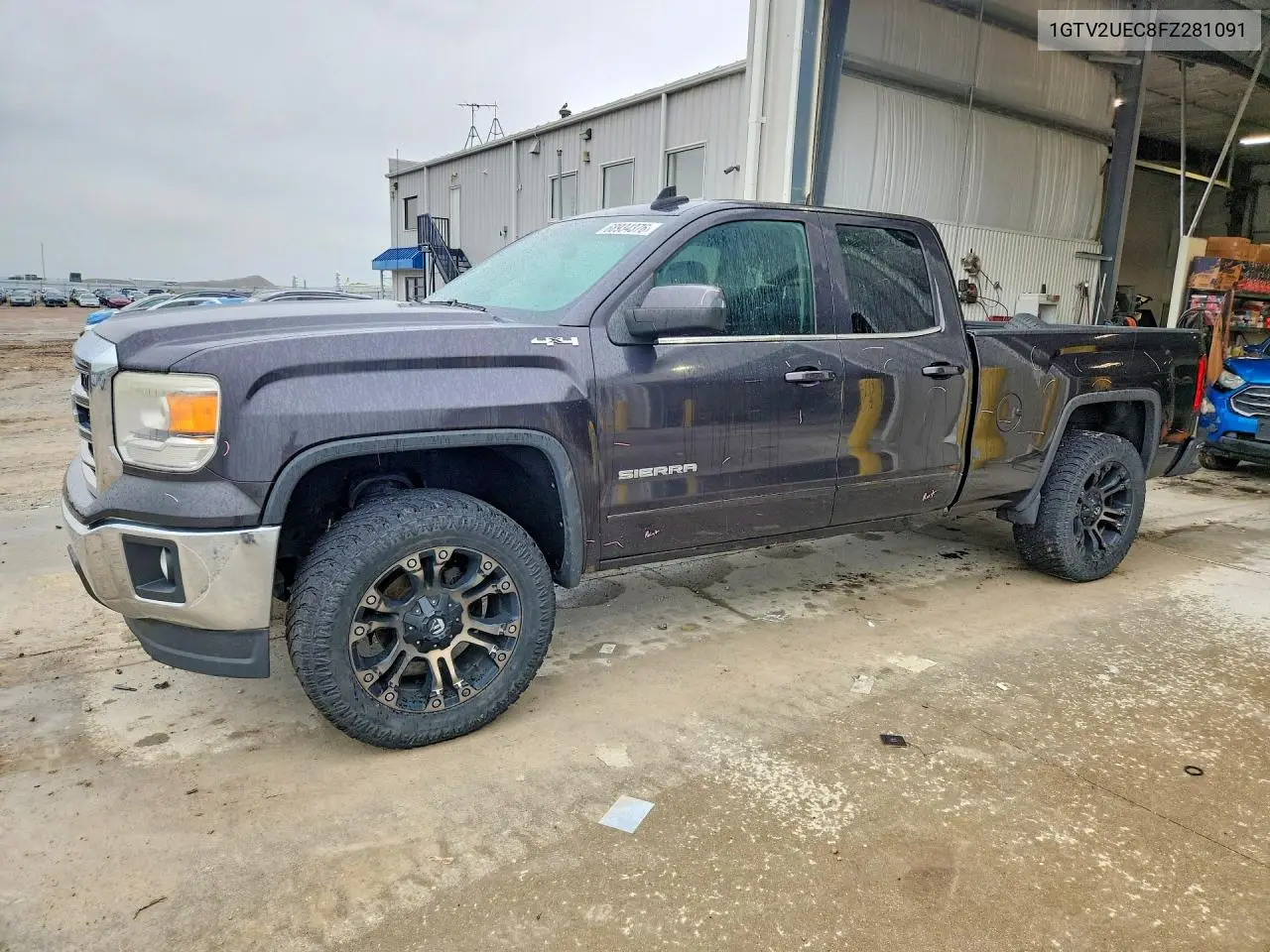 GMC SIERRA 2015, VIN 1GTV2UEC8FZ281091