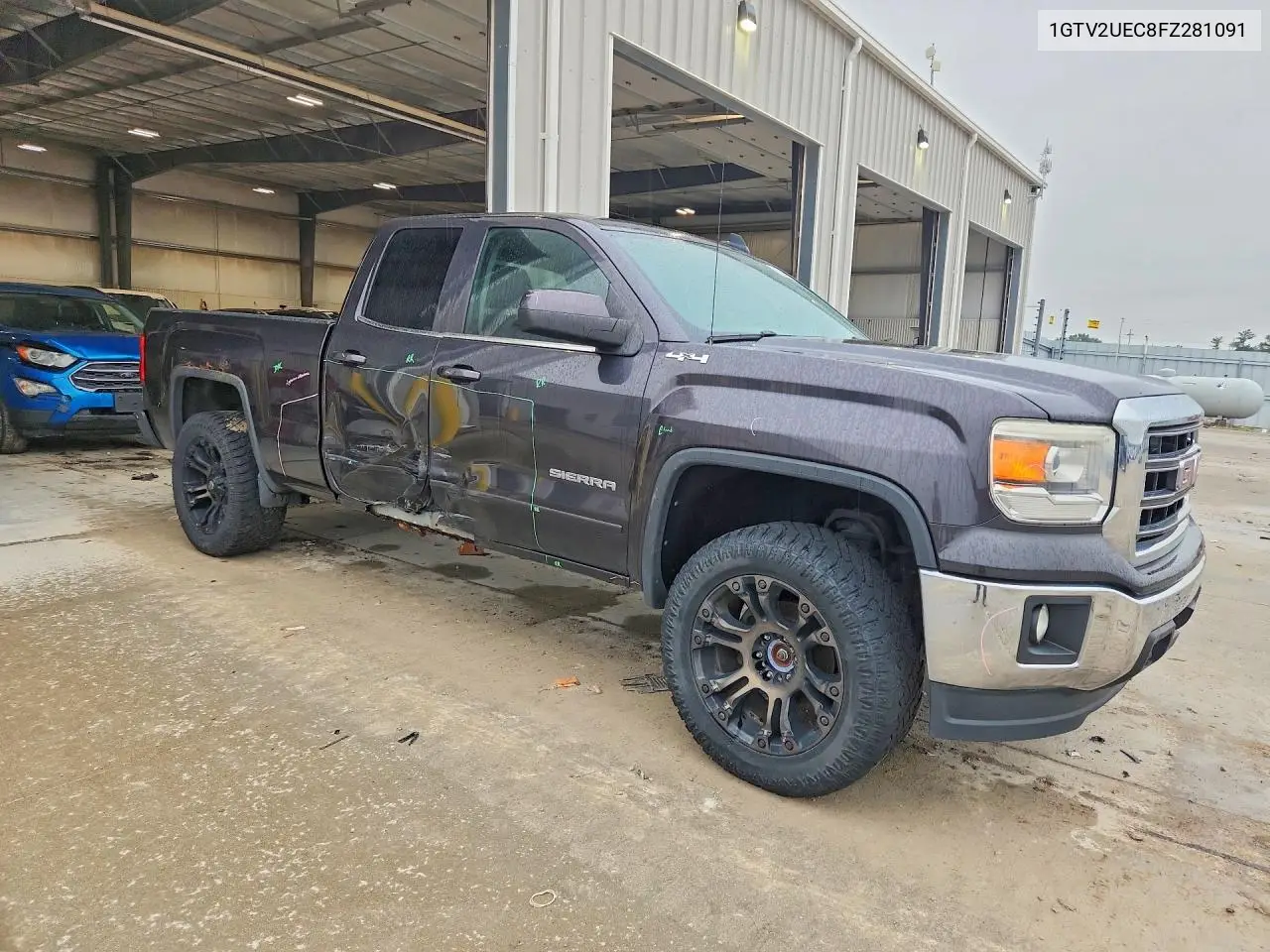 2015 GMC SIERRA VIN 1GTV2UEC8FZ281091 — фото 4