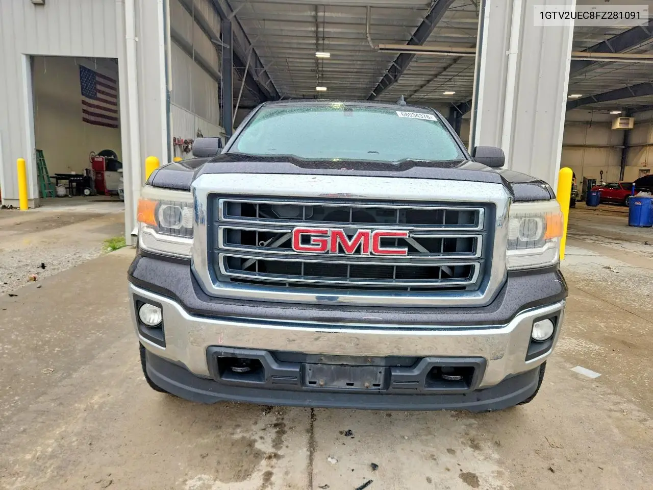 2015 GMC SIERRA VIN 1GTV2UEC8FZ281091 — фото 5