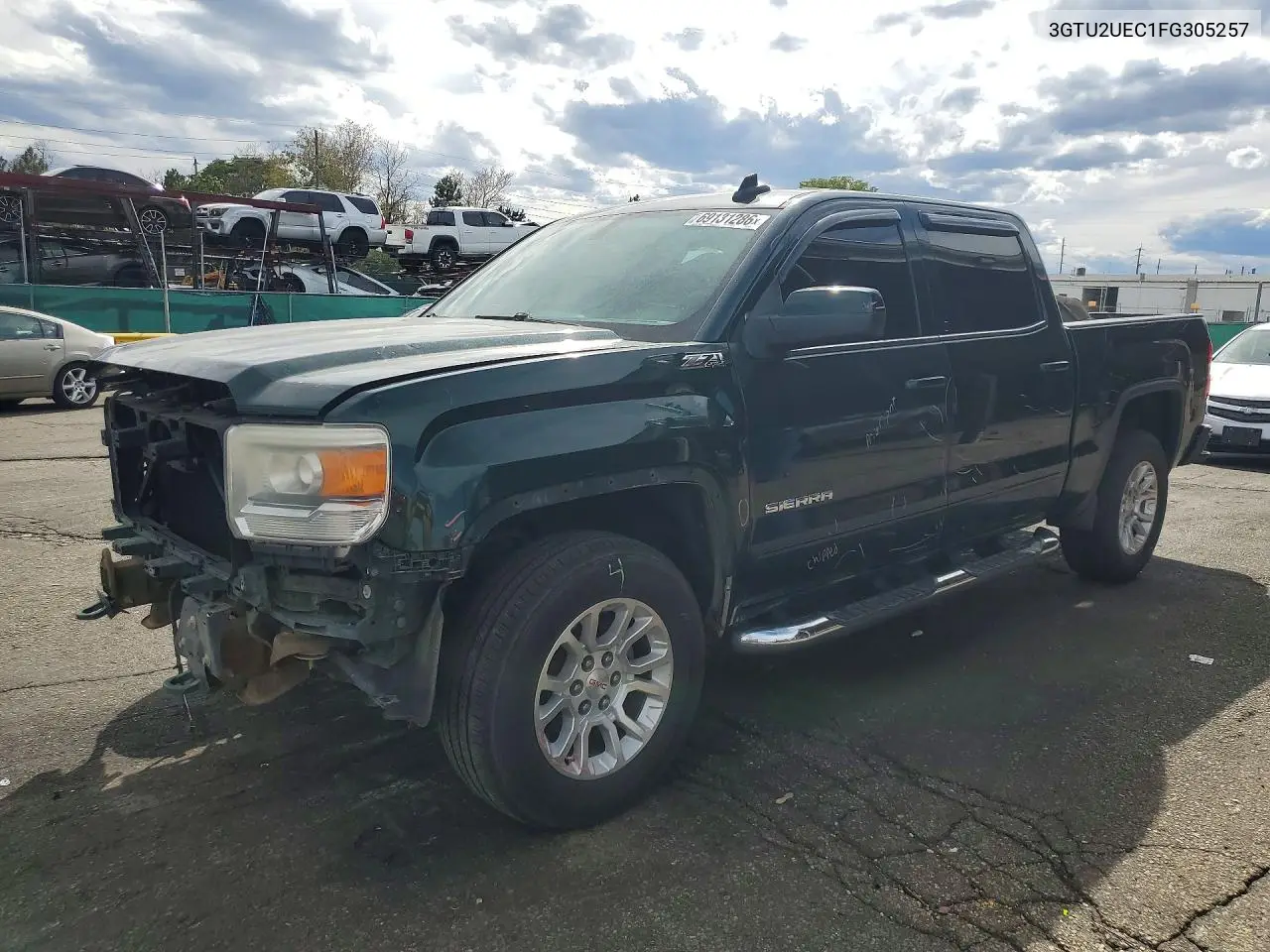 GMC SIERRA 2015, VIN 3GTU2UEC1FG305257