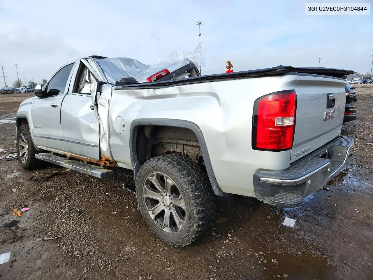 2015 GMC SIERRA VIN 3GTU2VEC0FG104844 — фото 2