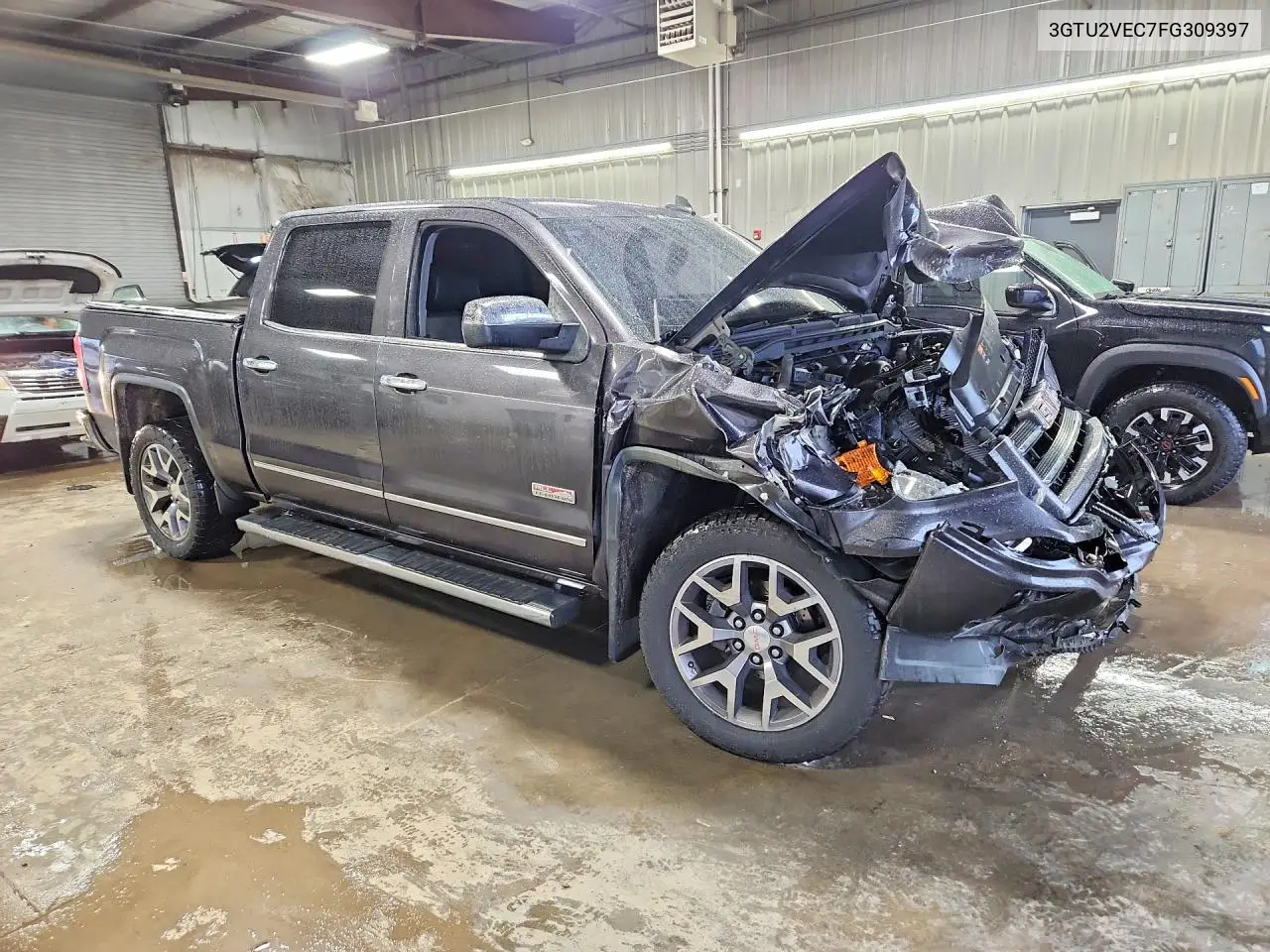 2015 GMC SIERRA VIN 3GTU2VEC7FG309397 — фото 4