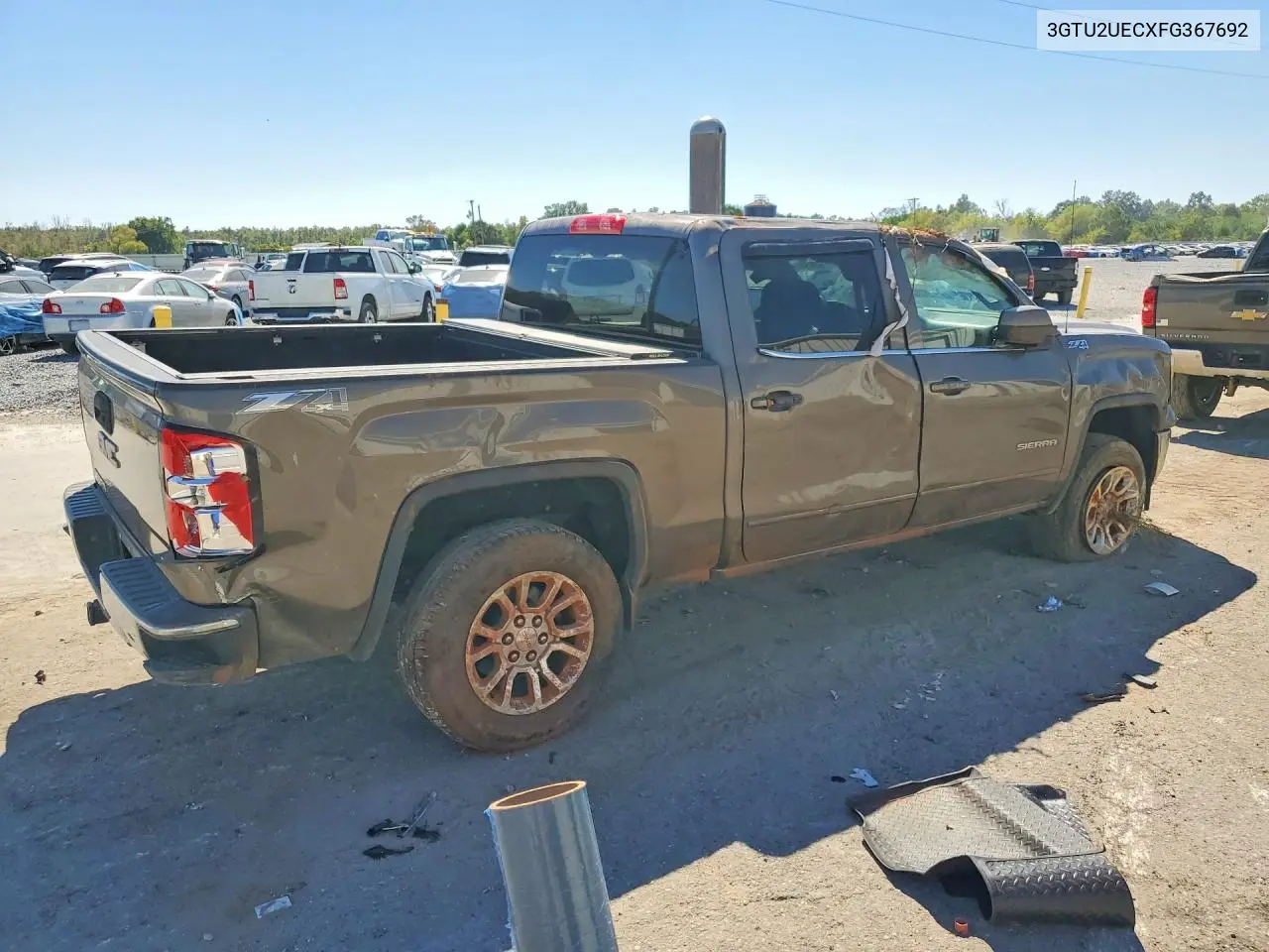 2015 GMC SIERRA VIN 3GTU2UECXFG367692 — фото 3