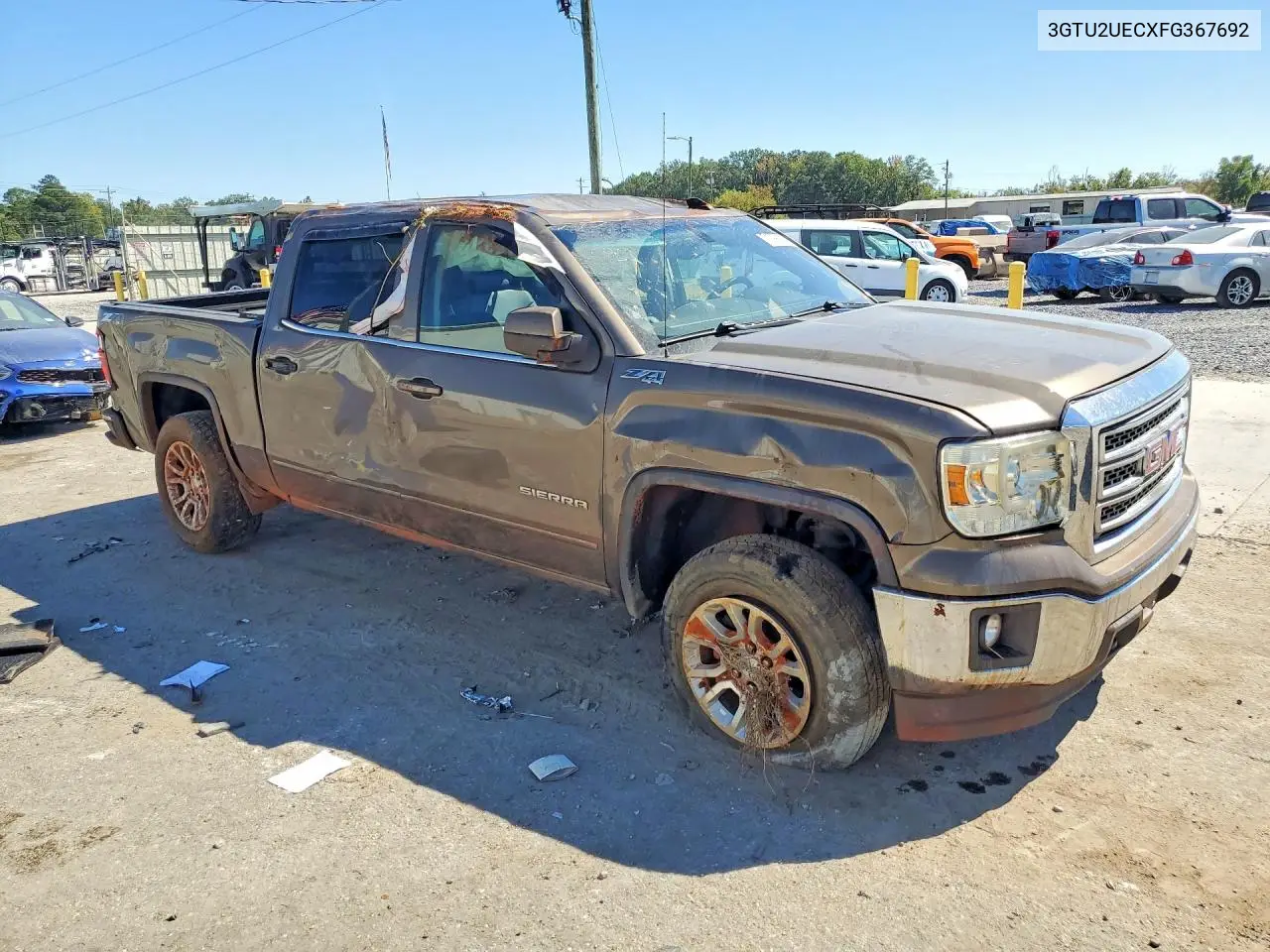 2015 GMC SIERRA VIN 3GTU2UECXFG367692 — фото 4