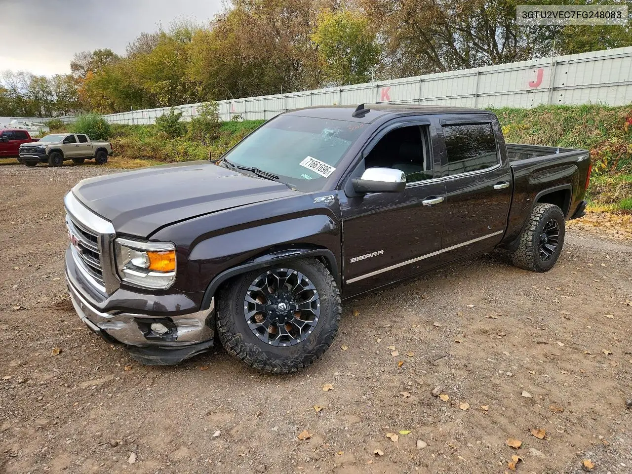 GMC SIERRA 2015, VIN 3GTU2VEC7FG248083
