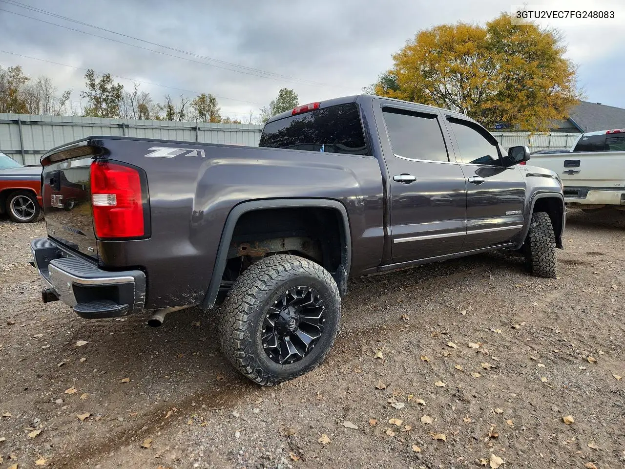 2015 GMC SIERRA VIN 3GTU2VEC7FG248083 — фото 3