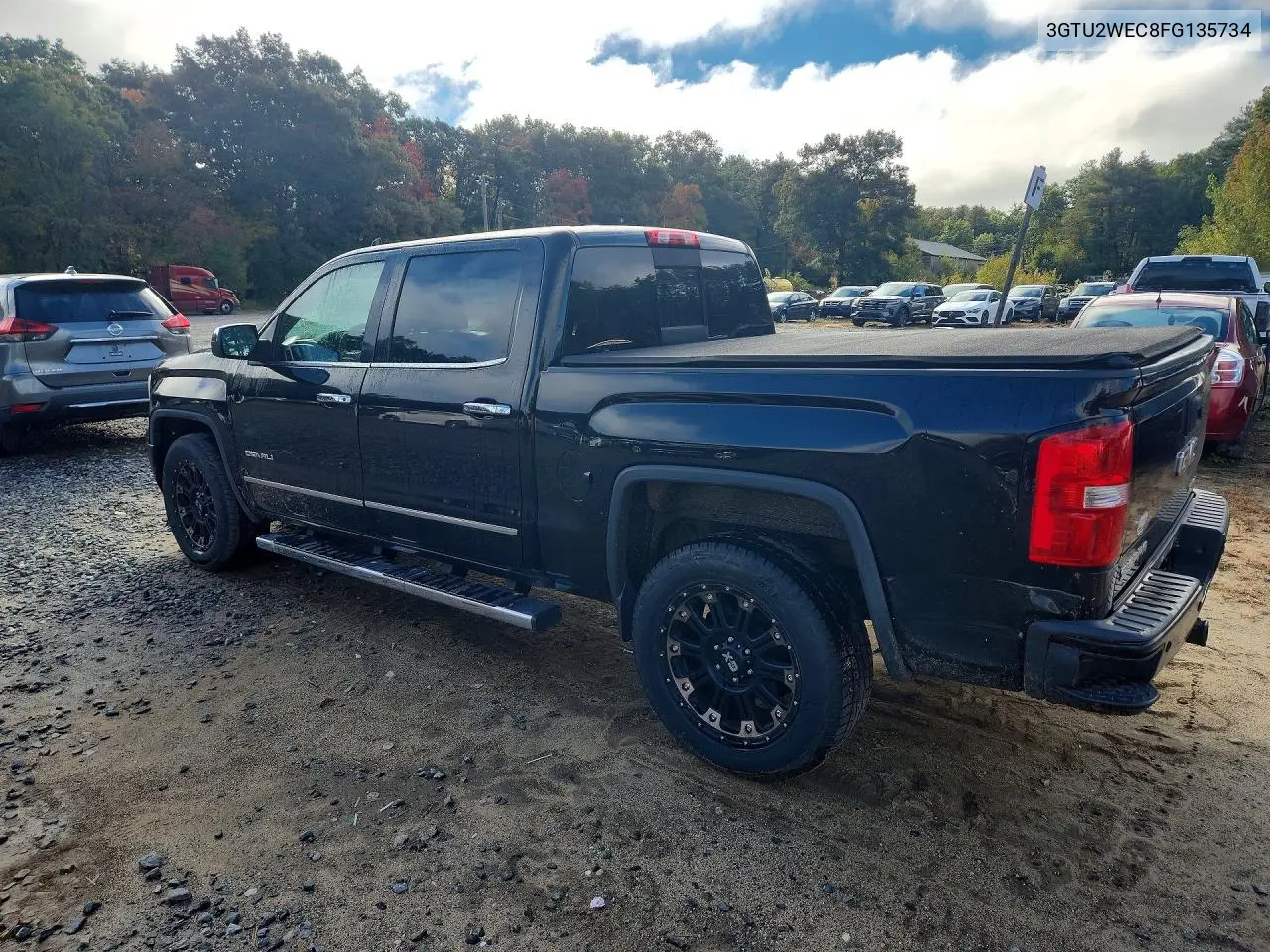 2015 GMC SIERRA VIN 3GTU2WEC8FG135734 — фото 2