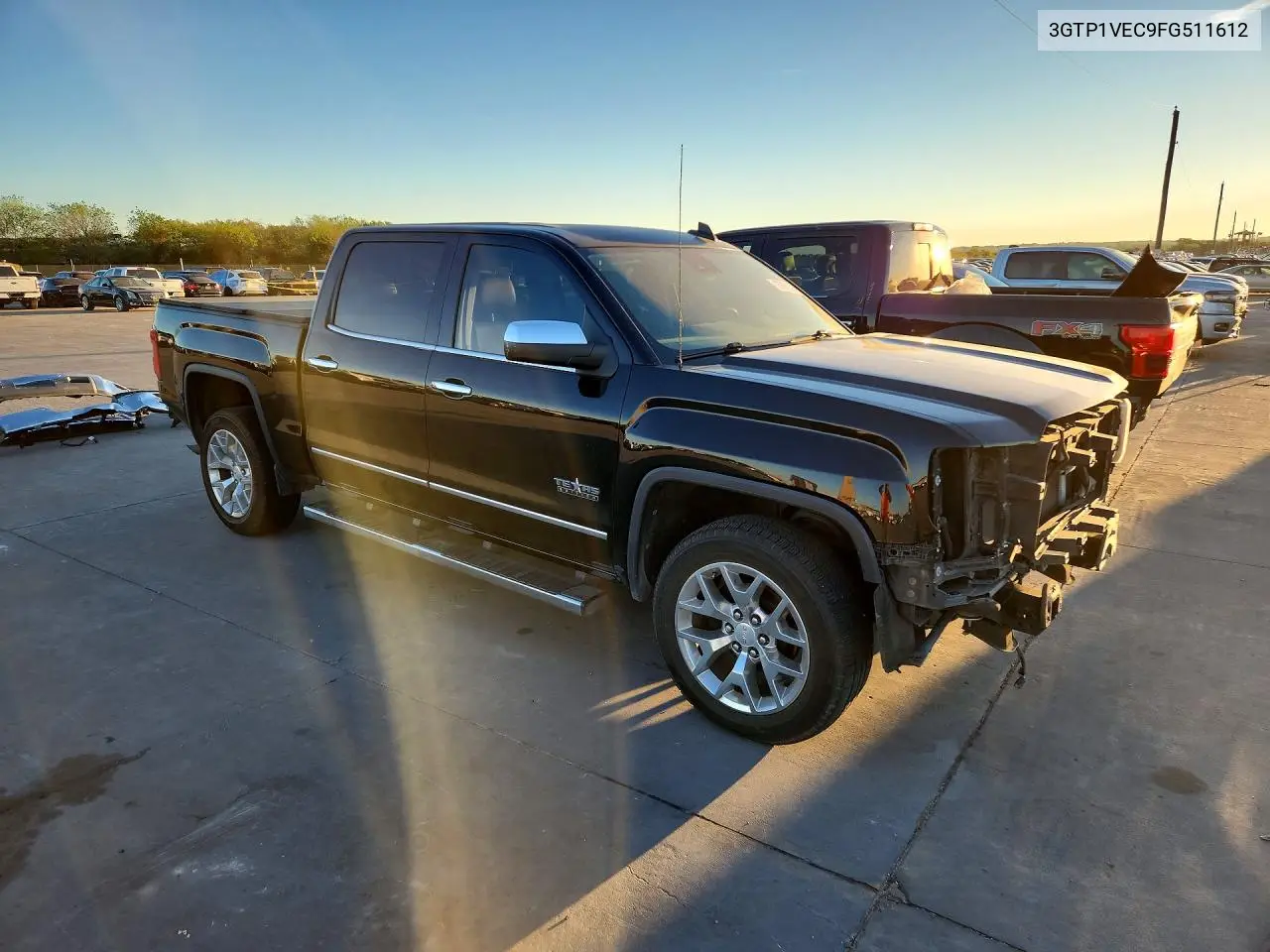 2015 GMC SIERRA VIN 3GTP1VEC9FG511612 — фото 4