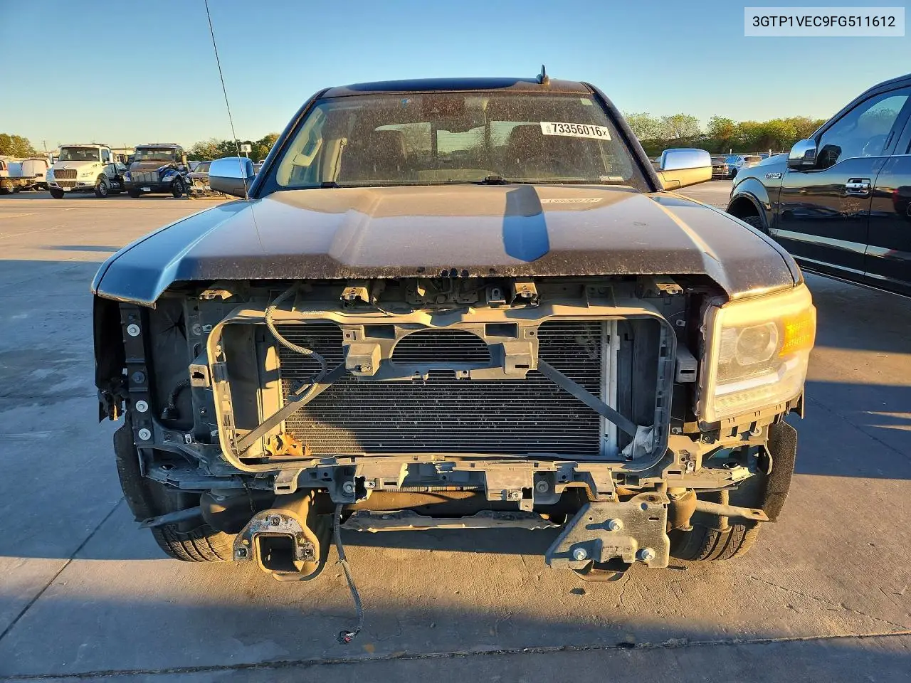 2015 GMC SIERRA VIN 3GTP1VEC9FG511612 — фото 5