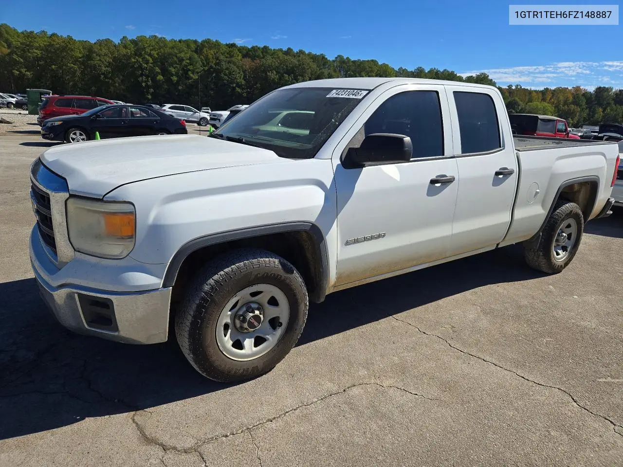 GMC SIERRA 2015, VIN 1GTR1TEH6FZ148887