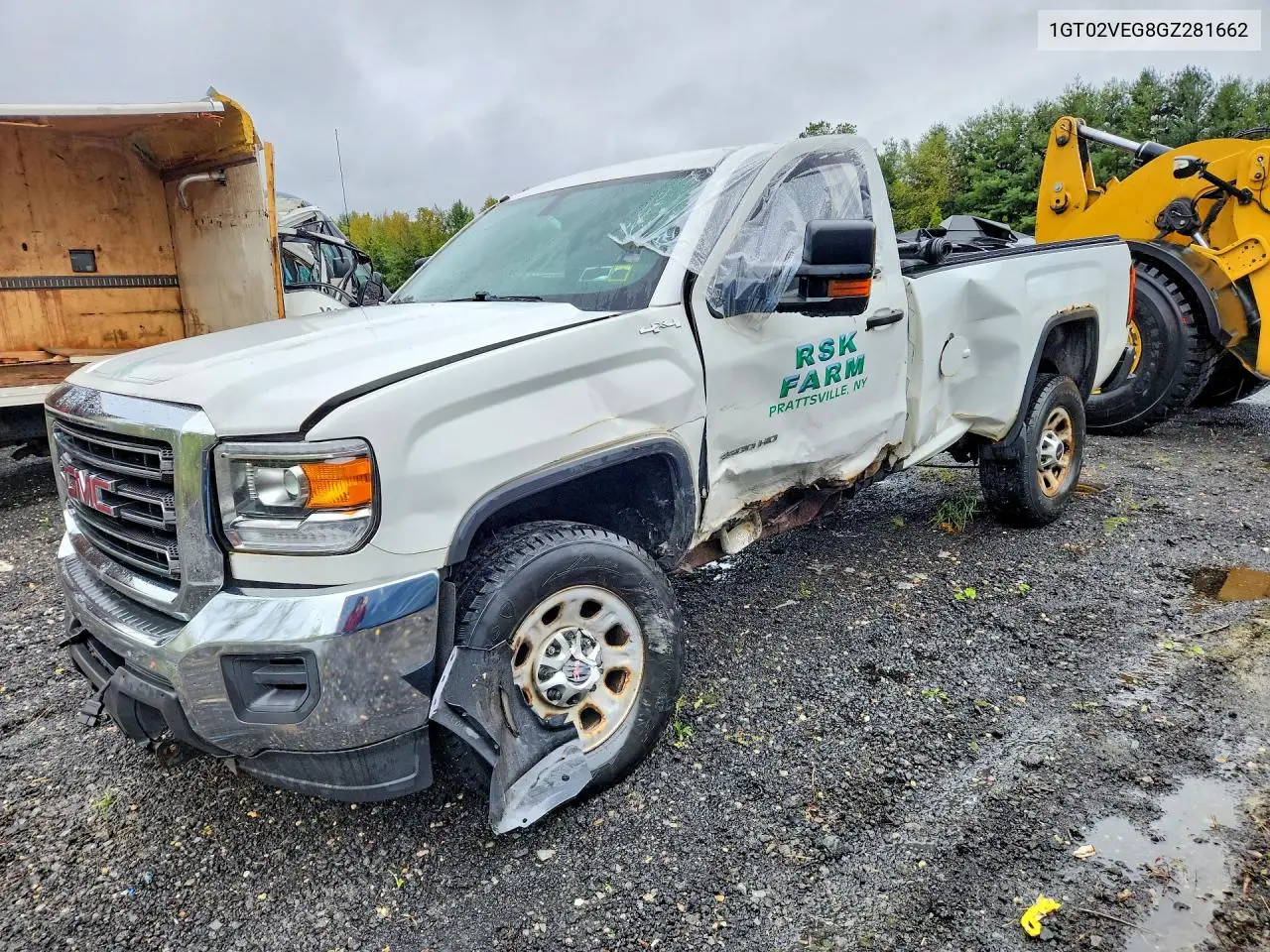 GMC SIERRA 2016, VIN 1GT02VEG8GZ281662