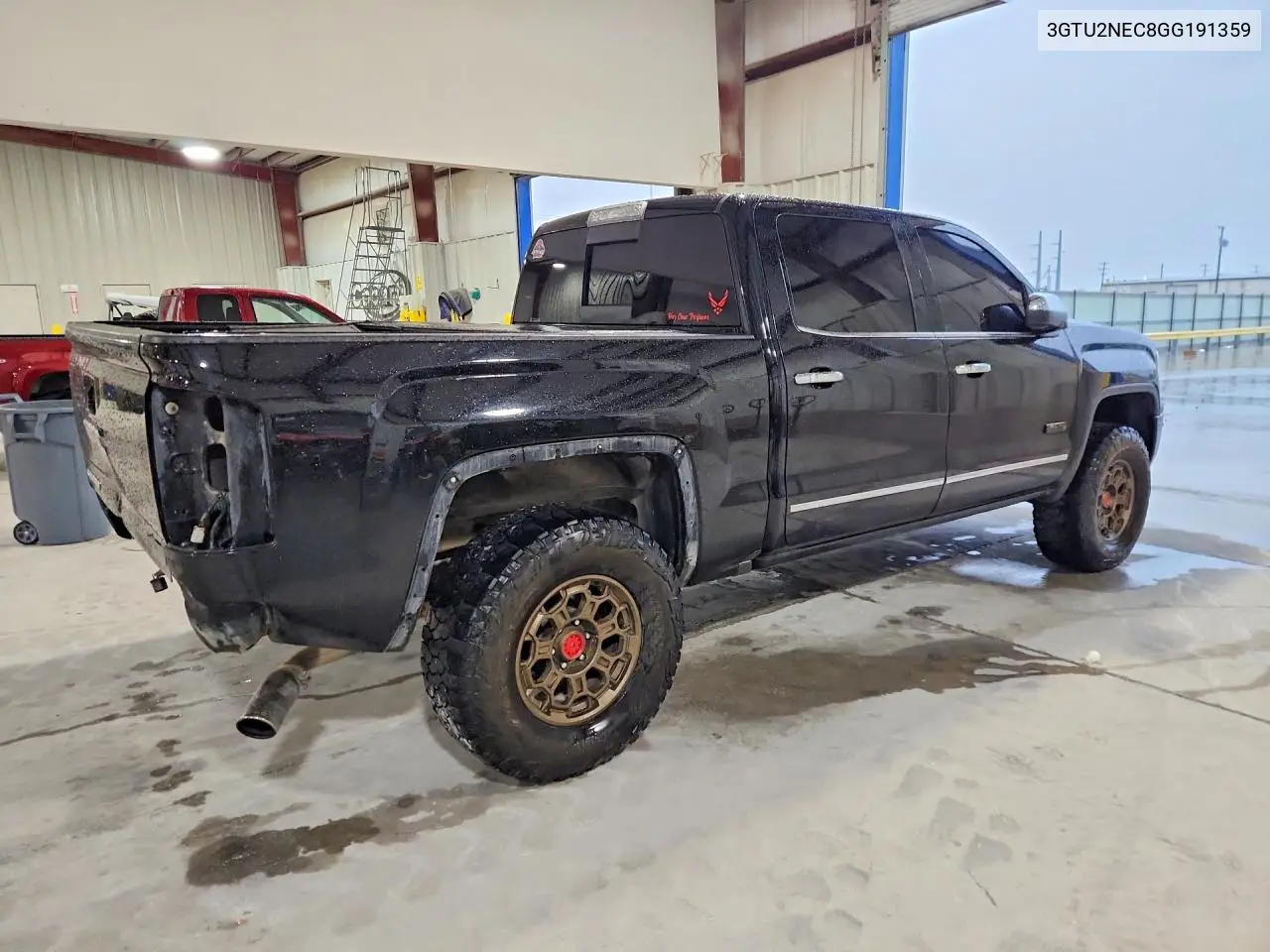 2016 GMC SIERRA VIN 3GTU2NEC8GG191359 — фото 3