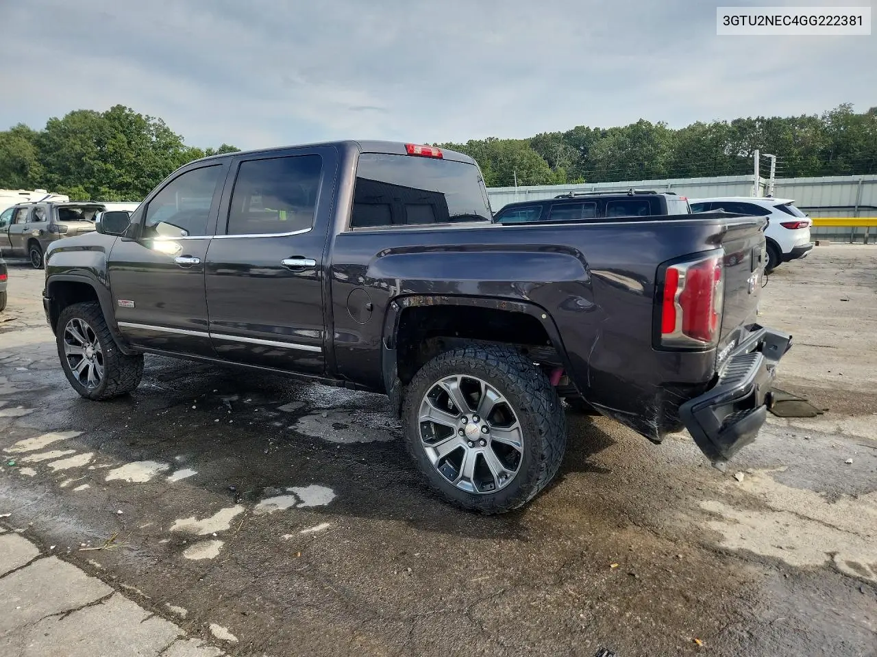 2016 GMC SIERRA VIN 3GTU2NEC4GG222381 — фото 2