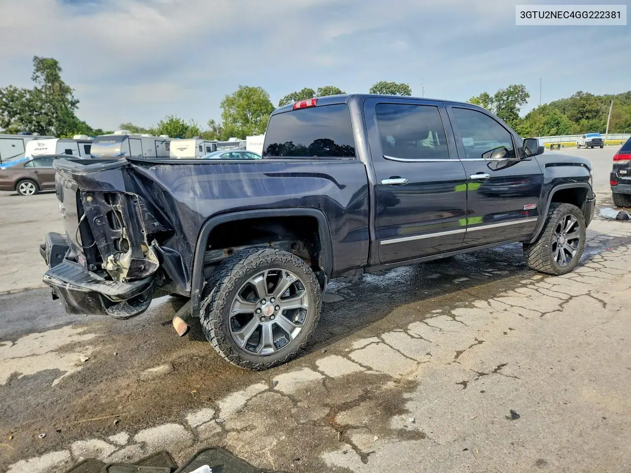 2016 GMC SIERRA VIN 3GTU2NEC4GG222381 — фото 3