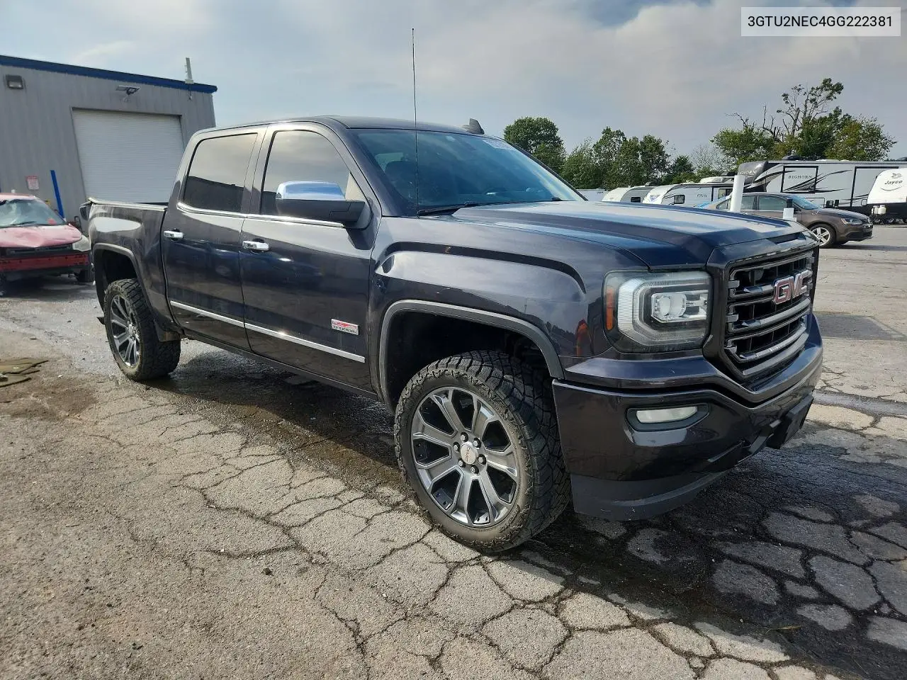 2016 GMC SIERRA VIN 3GTU2NEC4GG222381 — фото 4