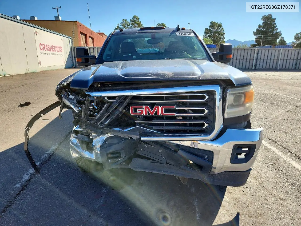 2016 GMC SIERRA VIN 1GT22REG8GZ178371 — фото 5