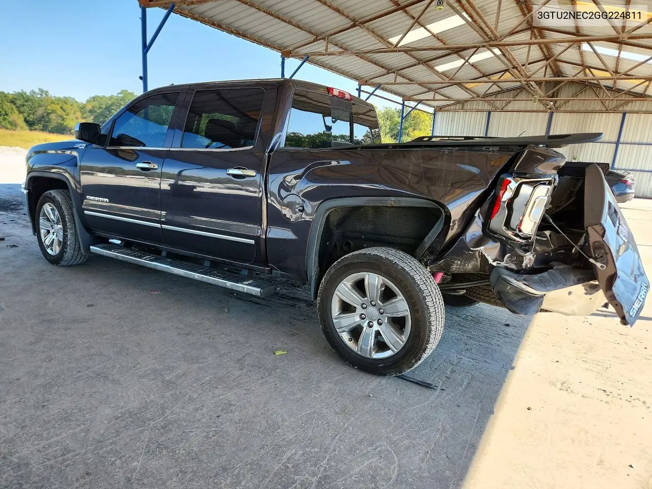2016 GMC SIERRA VIN 3GTU2NEC2GG224811 — фото 2