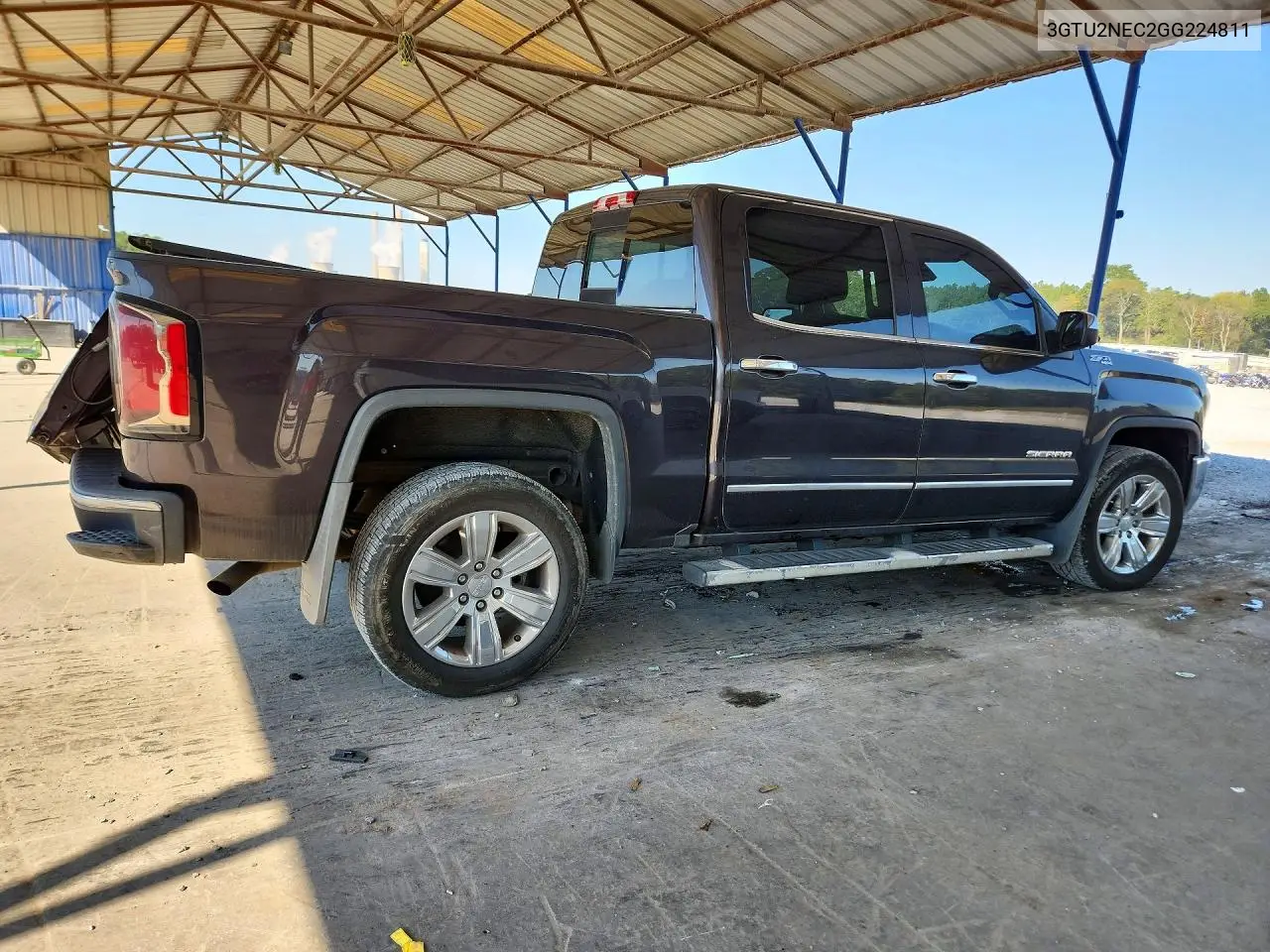 2016 GMC SIERRA VIN 3GTU2NEC2GG224811 — фото 3