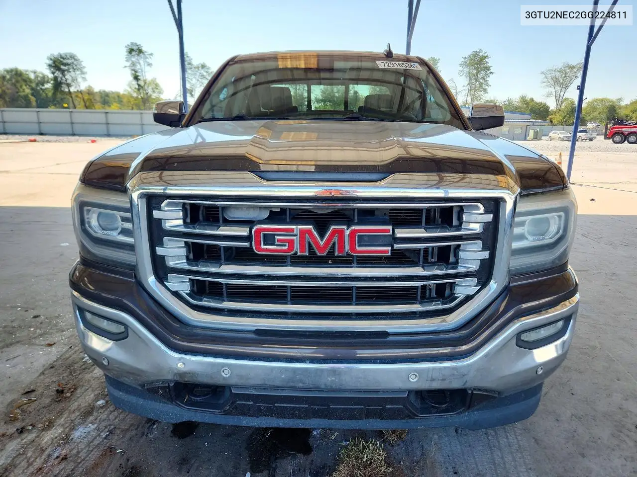 2016 GMC SIERRA VIN 3GTU2NEC2GG224811 — фото 5
