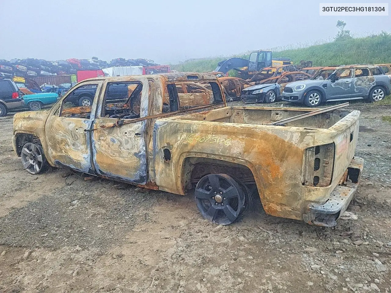 2017 GMC SIERRA VIN 3GTU2PEC3HG181304 — фото 2